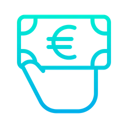 Free Euro Giving  Icon
