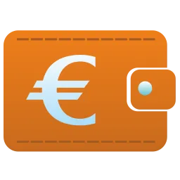 Free Euro wallet  Icon
