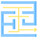 Free Evakuierungsplan  Symbol