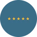 Free Evaluation Five Star Icon