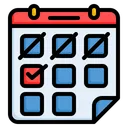 Free Event Calendar Schedule Icon