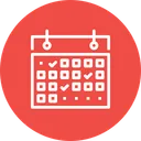 Free Event Processing Calendar Icon