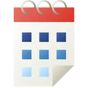 Free Calendario Fecha Nota Icono