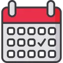Free Events Calendar Schedule Icon