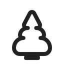 Free Tree High Contrast Icon