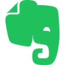 Free Evernote Ícone