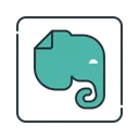 Free Evernote  Icon