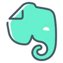 Free Evernote  Icon