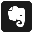 Free Evernote Media Social Icon