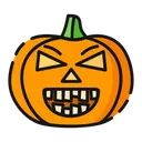 Free Evil Laugh Pumpkin Halloween Icon