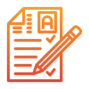 Free Test Education Paper Icon