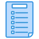 Free Exam Paper Exam Sheet Document Icon