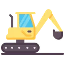 Free Excavator  Icon