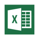 Free Excel Microsoft Office Icon
