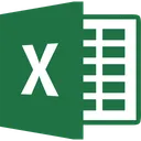 Free Excel Microsoft Marca Icono