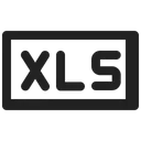 Free Excel File Format Xls Icon