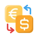 Free Exchange Accounting Bank Icon