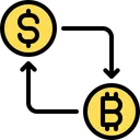 Free Exchange bitcoin  Icon