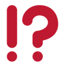 Free Exclamation Interrobang Mark Icon