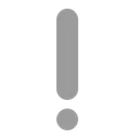 Free Exclamation Mark Flat Icon