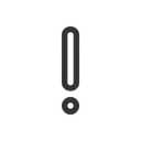 Free Exclamation  Icon