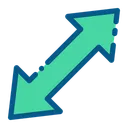 Free Expand Arrow  Icon