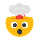 Free Exploding Head Emotion Emoticon Icon