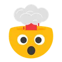 Free Exploding Head Emotion Emoticon Icon