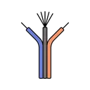 Free Exposed Electrical Wires Electrical Wires Wires Icon