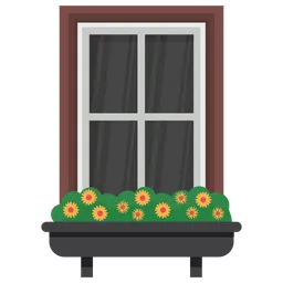 Free Exterior Window  Icon