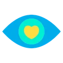 Free Dating Eye Love Icon