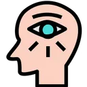 Free Eye Brain Smart Icon