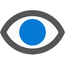 Free Eye Visible Vision Icon