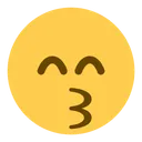 Free Eye Face Kiss Icon