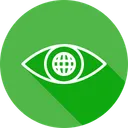 Free Eye Mission Vision Icon