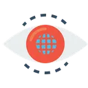 Free Eye Mission Vision Icon