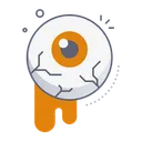 Free Eyeball  Icon