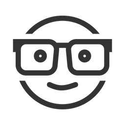Free Eyeglasses Emoji Icon