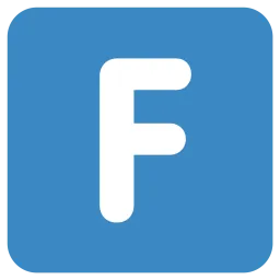 Free F Icon - Download in Flat Style