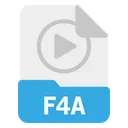 Free F4A file  Icon