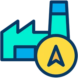 Free Factory Navigation  Symbol