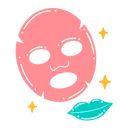 Free Face And Lip Mask  Icon