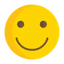 Free Slightly Smiling Face  Icon