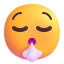 Free Exhaling Color Icon
