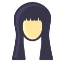 Free Face Girl Long Icon