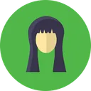 Free Face Girl Long Icon