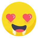 Free Face Heart Horny Icon