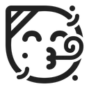 Free Face High Contrast Icon