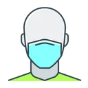 Free Man Mask Sick Icon