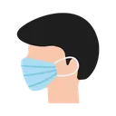 Free Mask Coronavirus Man Icon